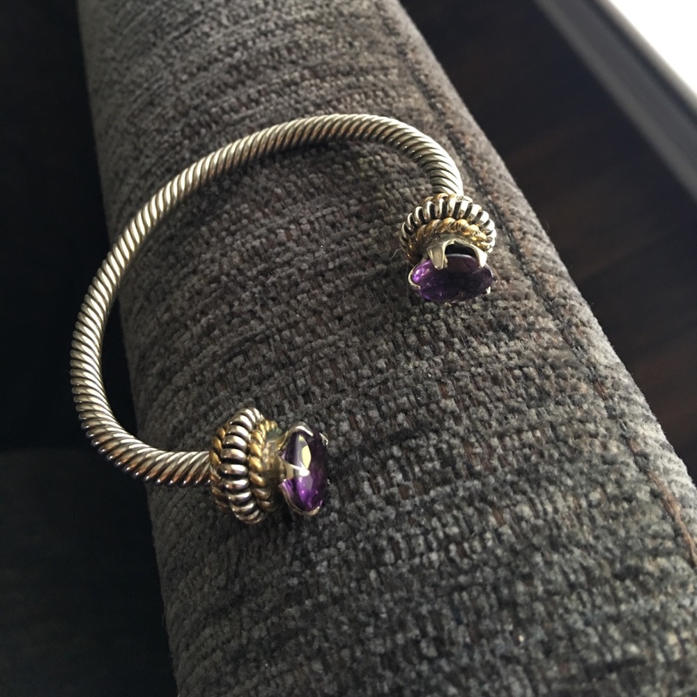 Brighton Purple stone Cuff